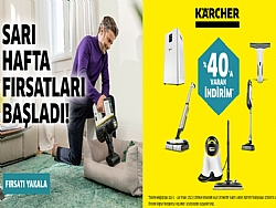 KARCHER'DEN SARI HAFTA BAHAR KAMPANYASI